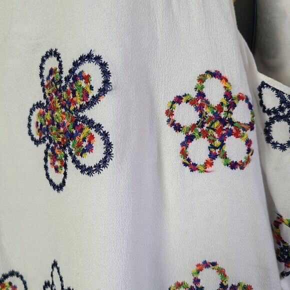 Papillon Embroidered Shift Dress  - Picture 4 of 9